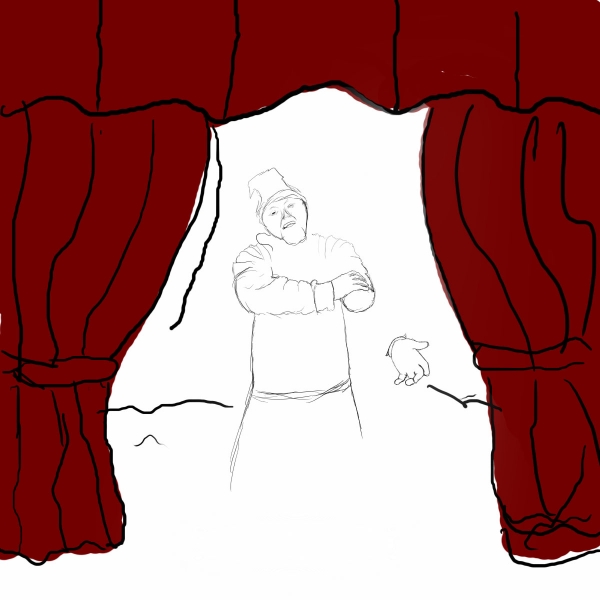 Creation of nothing up my...: Step 3